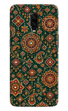 Green Pataka Oneplus 6T Hard Case Back Cover by Casekaro