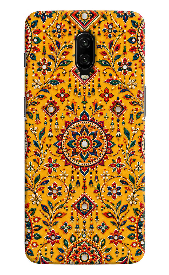 Sunlit Aura Oneplus 6T Hard Case Back Cover by Casekaro