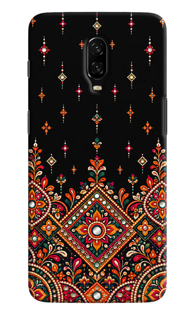 Noir Mehfil Oneplus 6T Hard Case Back Cover by Casekaro