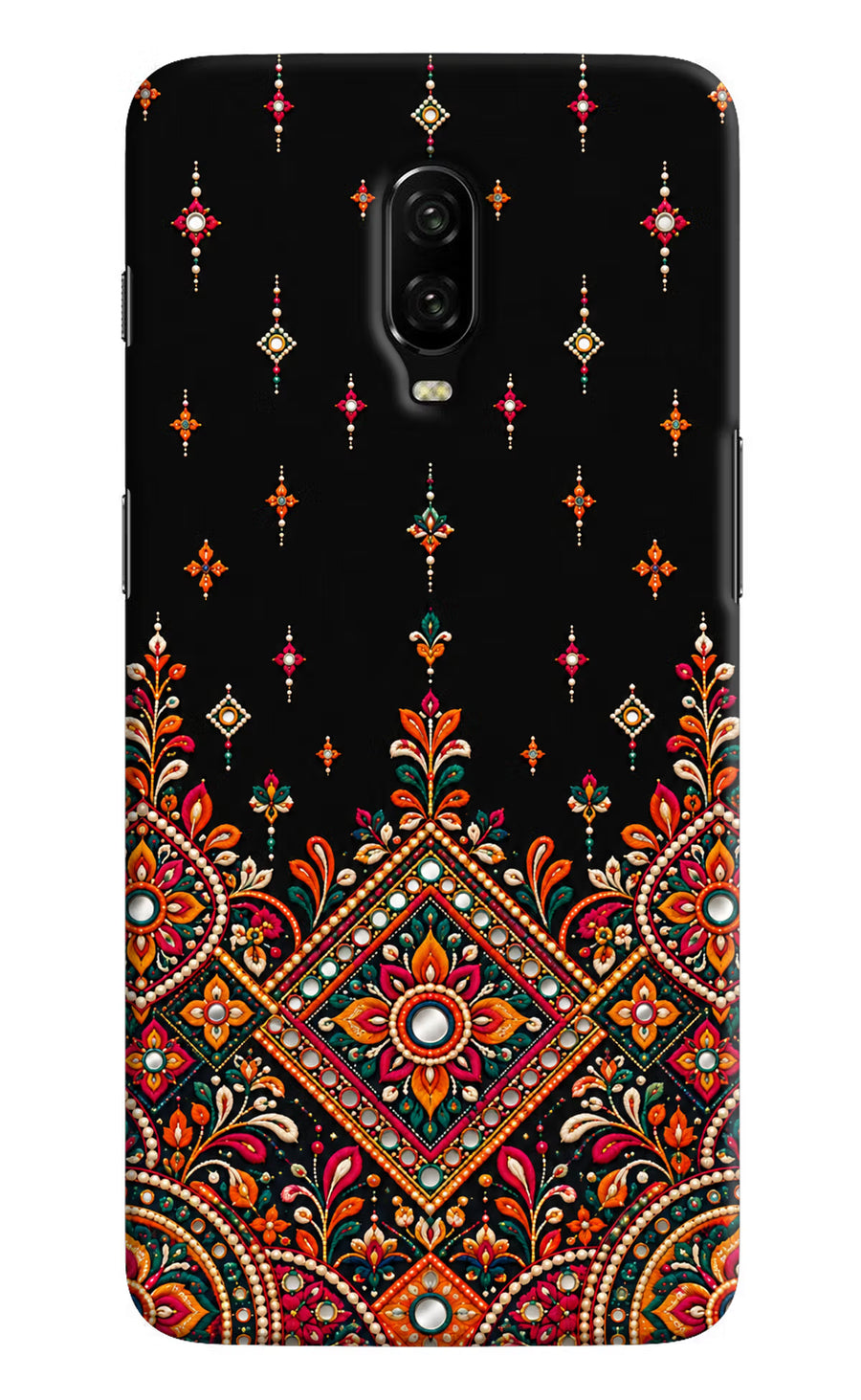 Noir Mehfil Oneplus 6T Back Cover, Hard case