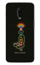 Believe in yourself Oneplus 6T Hard Case Back Cover by Casekaro