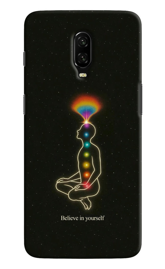 Believe in yourself Oneplus 6T Hard Case Back Cover by Casekaro