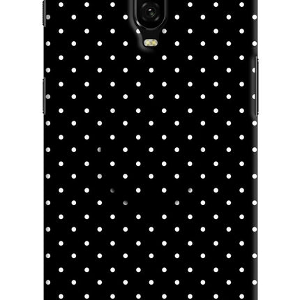 White Dots Oneplus 6T Pop Case by Casekaro