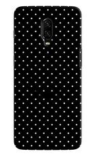 White Dots Oneplus 6T Pop Case by Casekaro