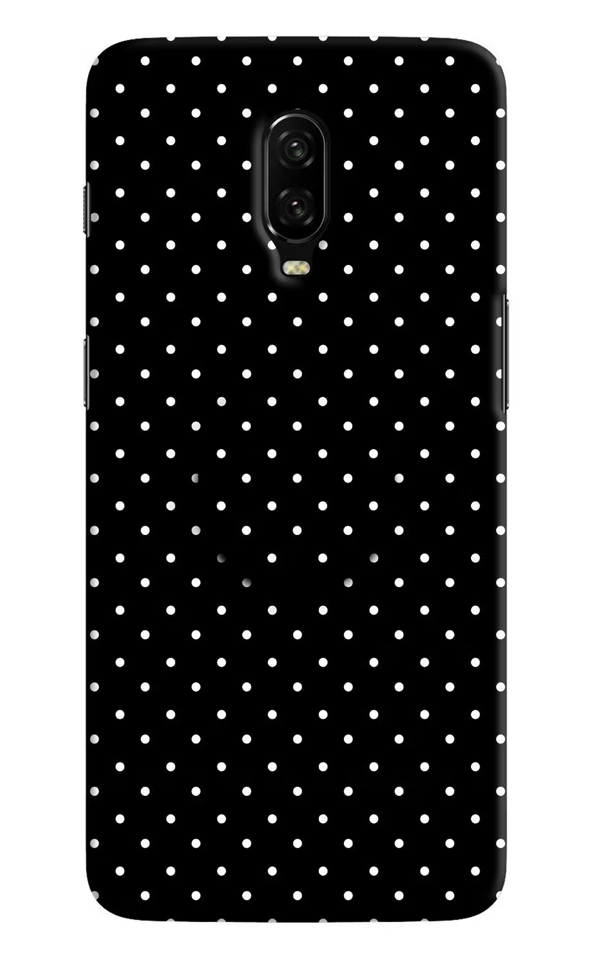 White Dots Oneplus 6T Pop Case by Casekaro