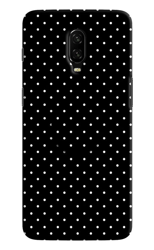 White Dots Oneplus 6T Pop Case by Casekaro