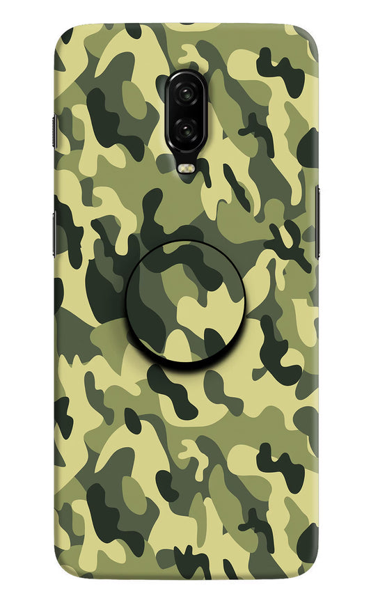 Camouflage Oneplus 6T Pop Case by Casekaro