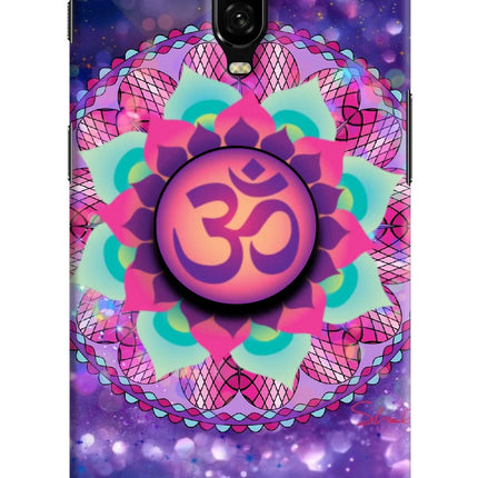 Om Purple Oneplus 6T Pop Case by Casekaro