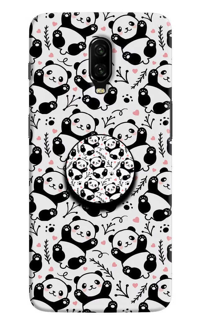 Cute Panda Oneplus 6T Pop Case by Casekaro