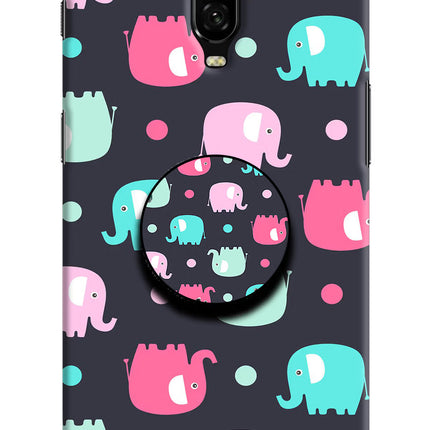 Baby Elephants Oneplus 6T Pop Case by Casekaro
