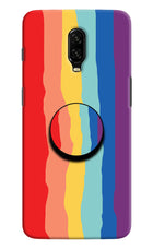 Rainbow Oneplus 6T Pop Case by Casekaro