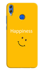 Happiness With Smiley Honor 8X Hard Case Back Cover by Casekaro