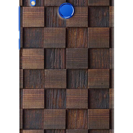 Wooden Cube Design Honor 8X Hard Case Back Cover by Casekaro