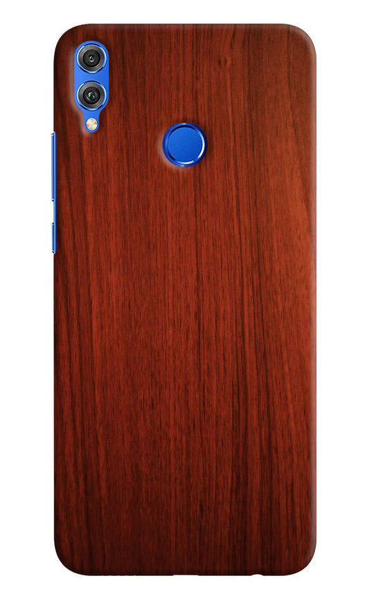 Wooden Plain Pattern Honor 8X Hard Case Back Cover by Casekaro