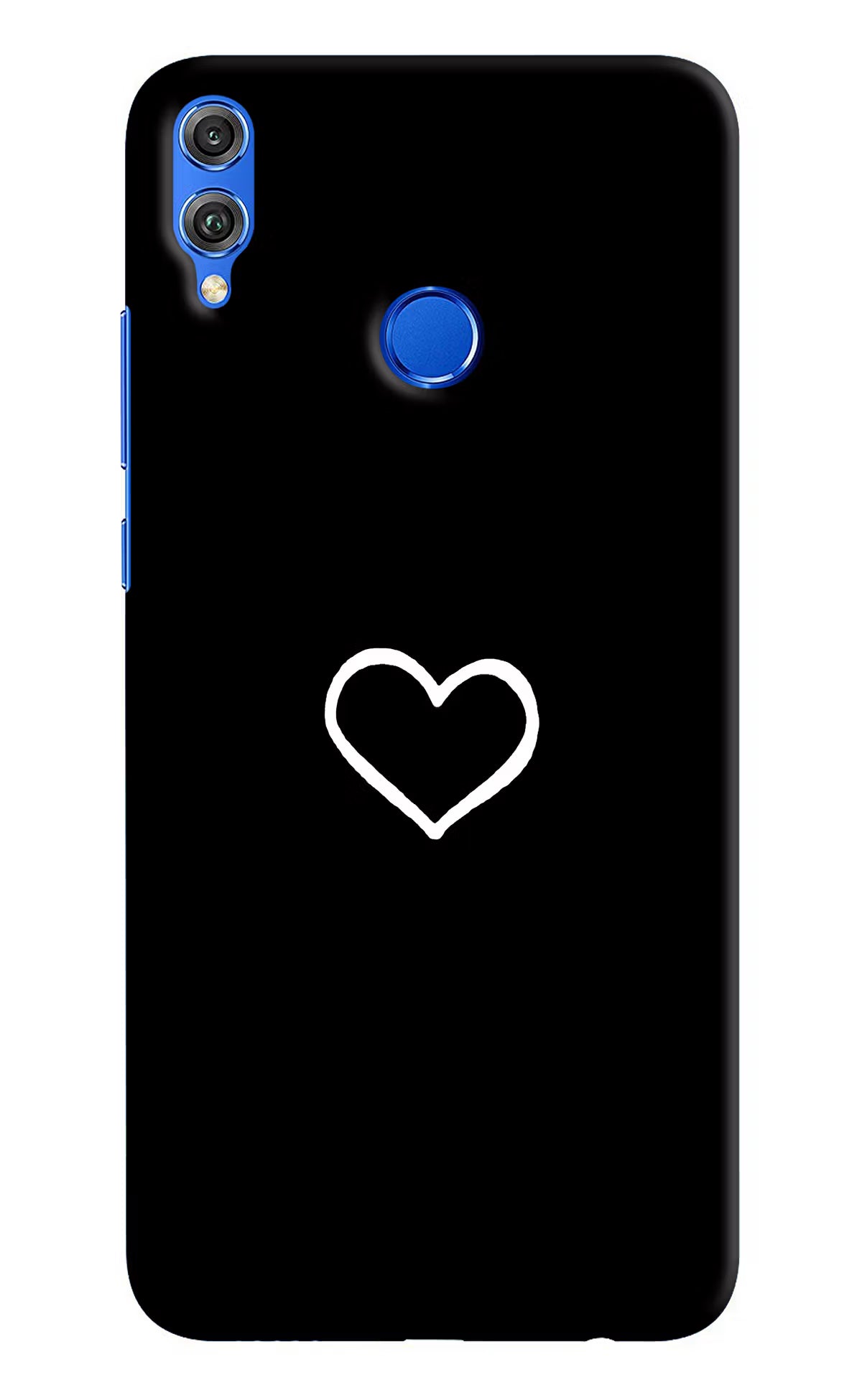 Heart Honor 8X Hard Case Back Cover by Casekaro