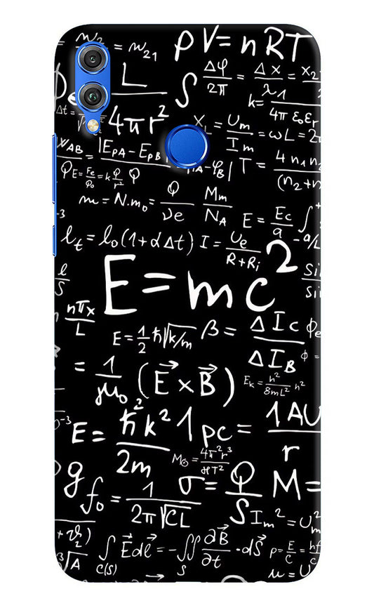 Physics Formula Honor 8X Hard Case Back Cover by Casekaro