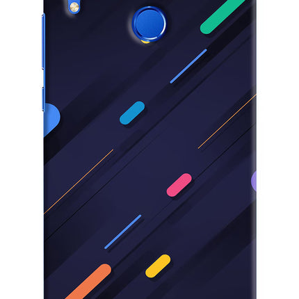 Abstract Design Honor 8X Hard Case Back Cover by Casekaro
