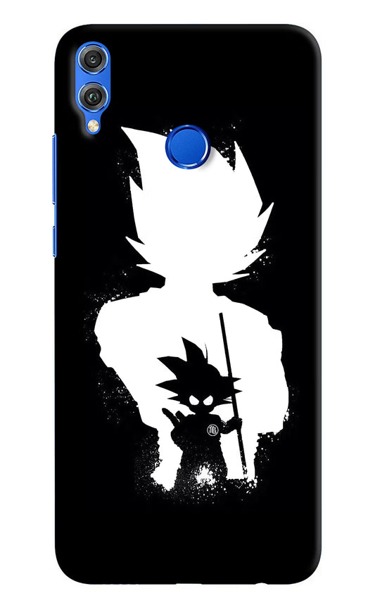 Goku Shadow Honor 8X Hard Case Back Cover by Casekaro