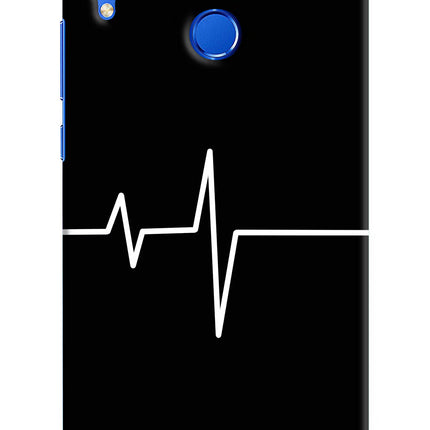 Heart Beats Honor 8X Hard Case Back Cover by Casekaro