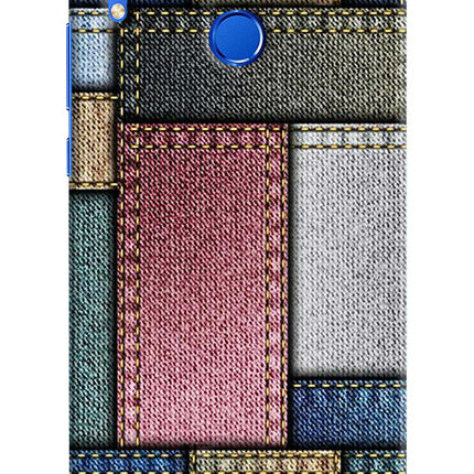 Multicolor Jeans Honor 8X Hard Case Back Cover by Casekaro