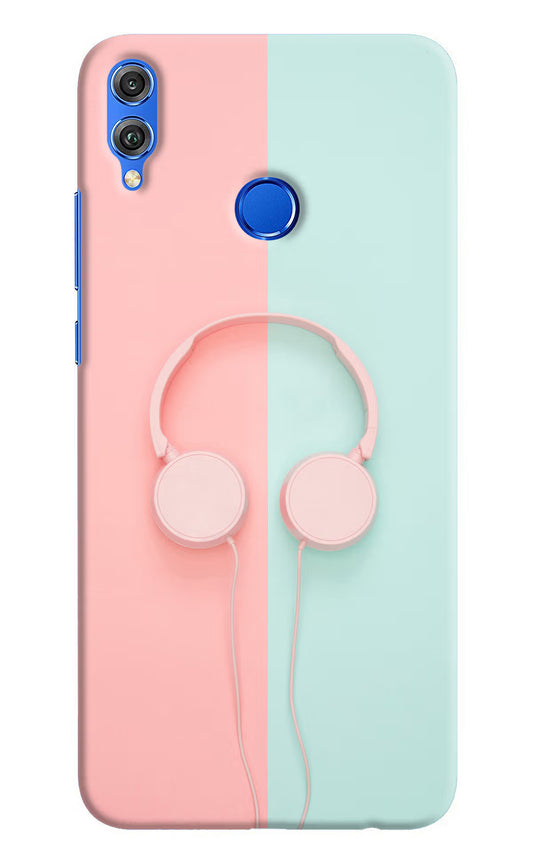 Music Lover Honor 8X Hard Case Back Cover by Casekaro