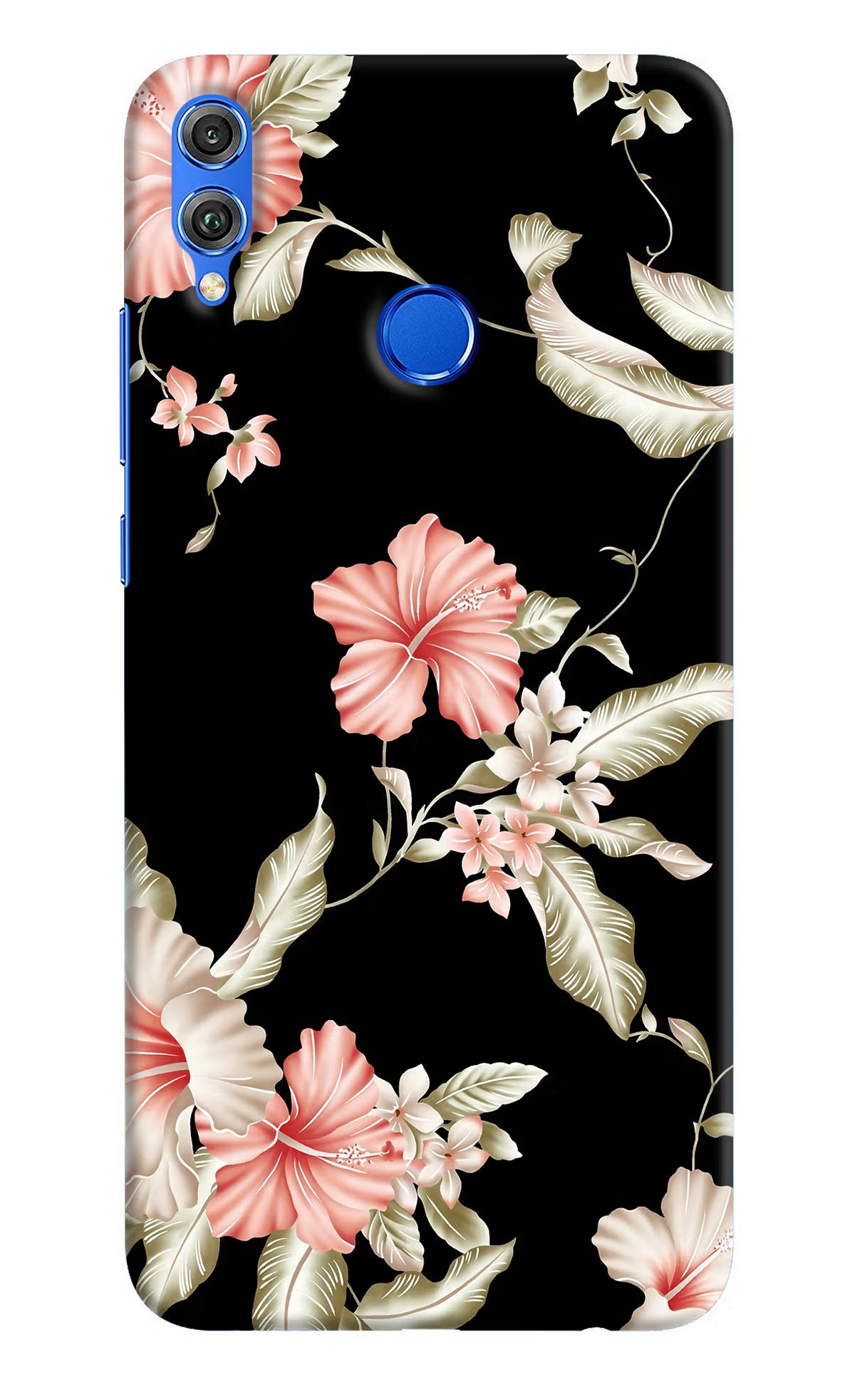 Flowers Honor 8X Hard Case Back Cover by Casekaro