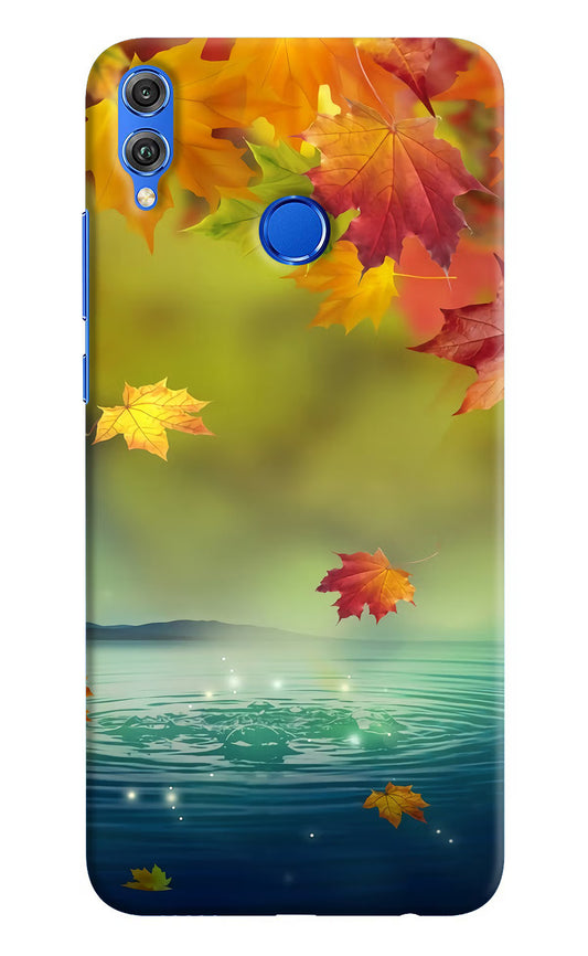 Flowers Honor 8X Hard Case Back Cover by Casekaro