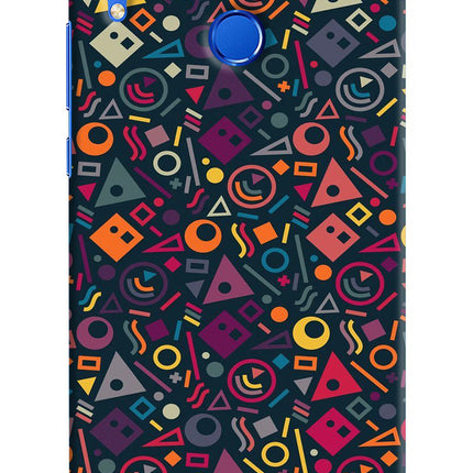 Geometric Abstract Honor 8X Hard Case Back Cover by Casekaro