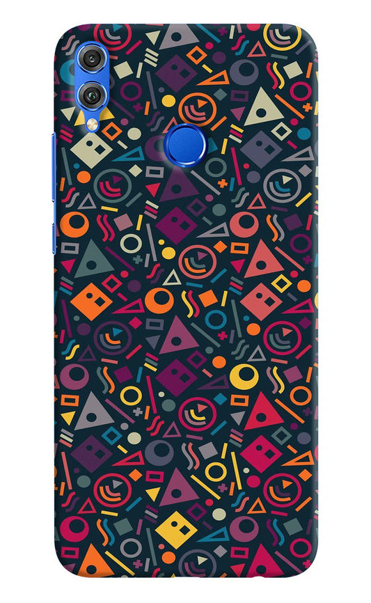 Geometric Abstract Honor 8X Hard Case Back Cover by Casekaro