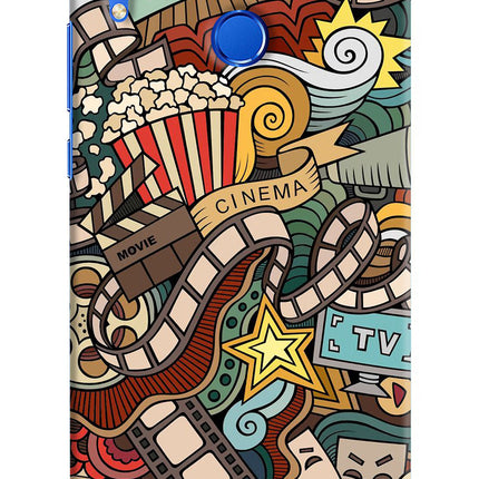 Cinema Abstract Honor 8X Hard Case Back Cover by Casekaro