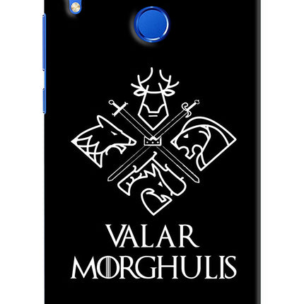 Valar Morghulis | Game Of Thrones Honor 8X Hard Case Back Cover by Casekaro