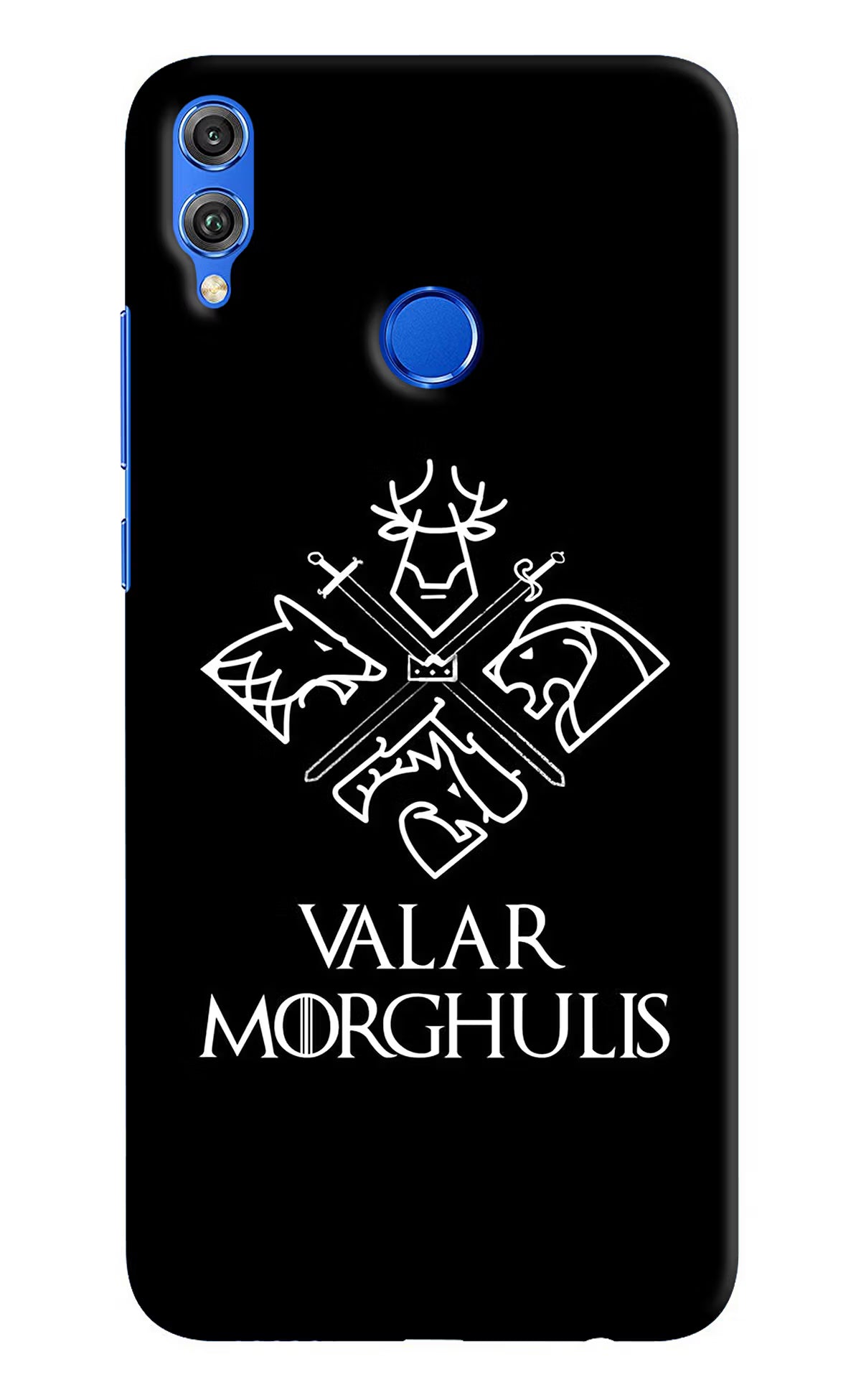 Valar Morghulis | Game Of Thrones Honor 8X Hard Case Back Cover by Casekaro