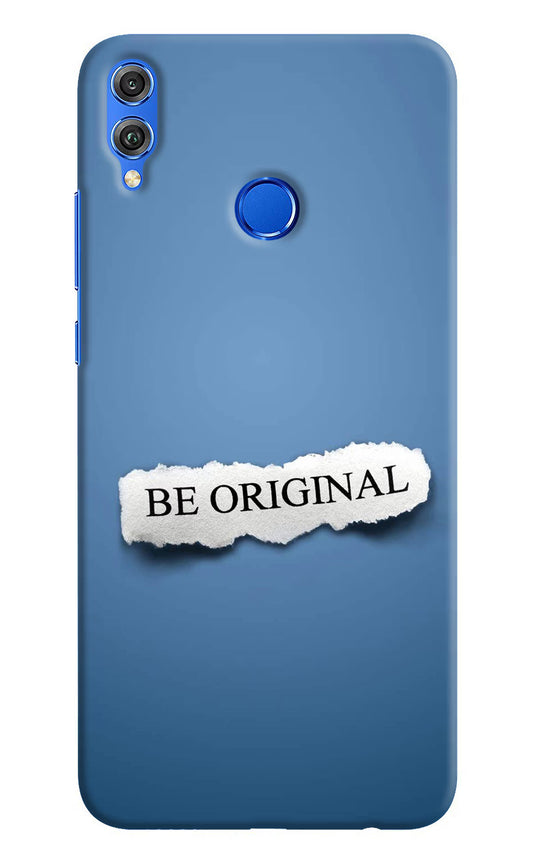 Be Original Honor 8X Hard Case Back Cover by Casekaro