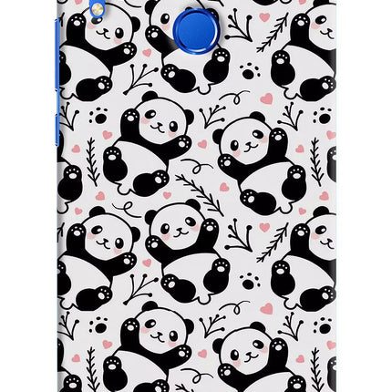 Cute Panda Honor 8X Hard Case Back Cover by Casekaro