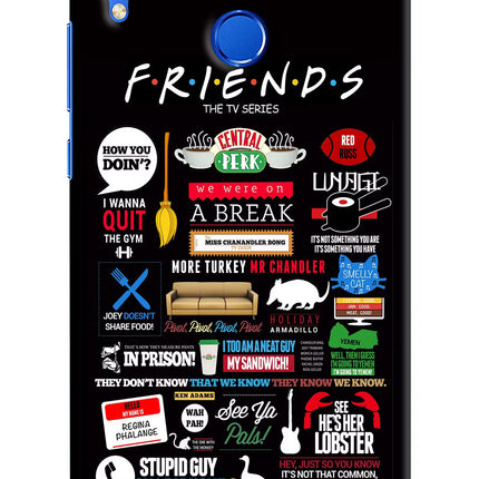 FRIENDS Honor 8X Hard Case Back Cover by Casekaro