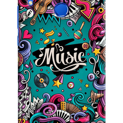Music Graffiti Honor 8X Hard Case Back Cover by Casekaro