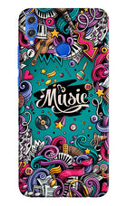 Music Graffiti Honor 8X Hard Case Back Cover by Casekaro