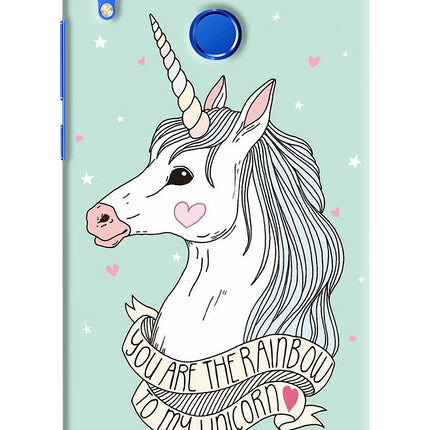 Unicorn Wallpaper Honor 8X Hard Case Back Cover by Casekaro