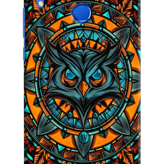 Angry Owl Art Honor 8X Hard Case Back Cover by Casekaro