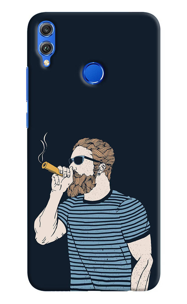 Smoking Honor 8X Hard Case Back Cover by Casekaro