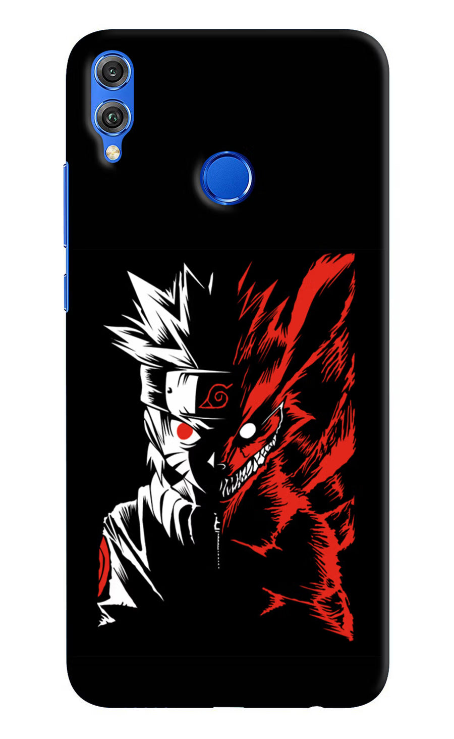 Naruto Two Face Honor 8X Back Cover, Hard case
