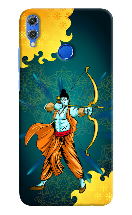 Lord Ram - 6 Honor 8X Hard Case Back Cover by Casekaro