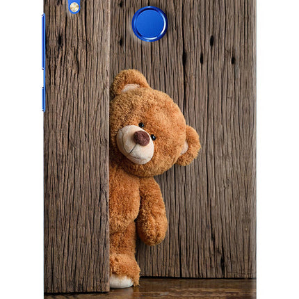 Teddy Wooden Honor 8X Hard Case Back Cover by Casekaro
