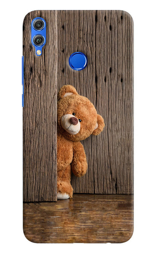 Teddy Wooden Honor 8X Hard Case Back Cover by Casekaro