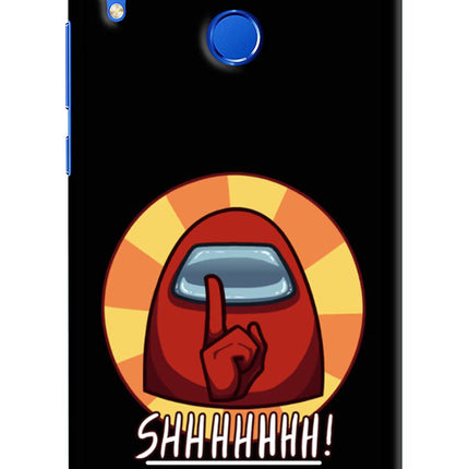 Among Us Shhh! Honor 8X Hard Case Back Cover by Casekaro