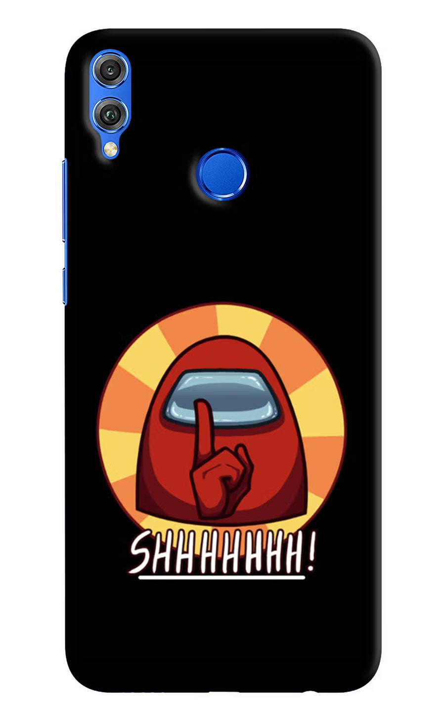 Among Us Shhh! Honor 8X Back Cover, Hard case