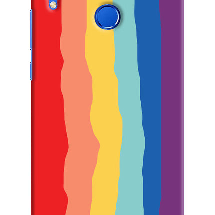 Rainbow Honor 8X Hard Case Back Cover by Casekaro