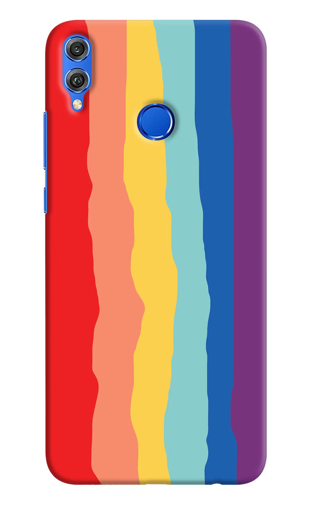 Rainbow Honor 8X Hard Case Back Cover by Casekaro