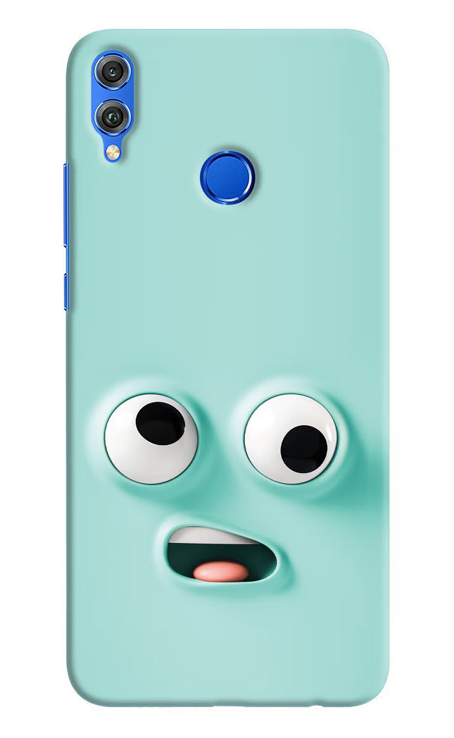 Funny Cartoon Honor 8X Hard Case Back Cover by Casekaro