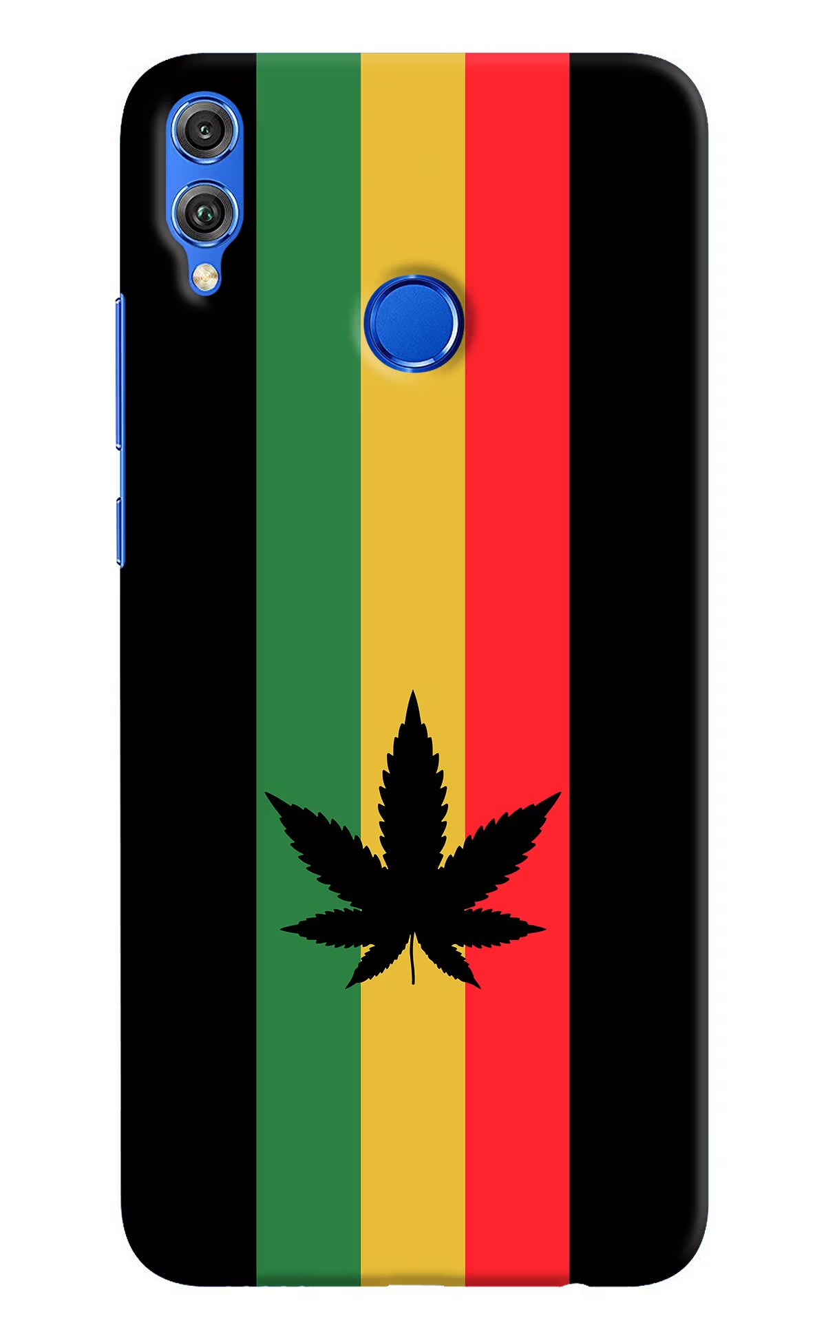 Weed Flag Honor 8X Hard Case Back Cover by Casekaro